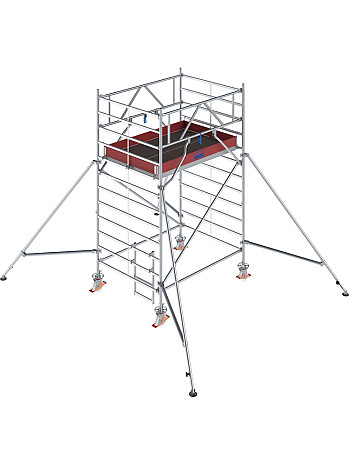 KRAUSE Rusztowanie - STABILO 5000; 2,5 x 1,50m, wys.rob. 4,30m | system GUARDMATIC